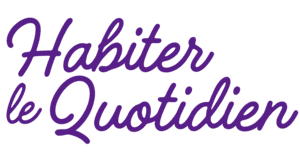 Logo Texte Habiter le quotidien -